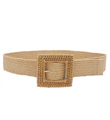 Square Rattan Straw Belt