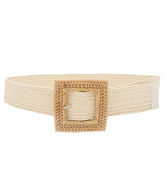 Square Rattan Straw Belt