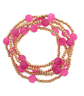 Bright Bubble Bead Stack