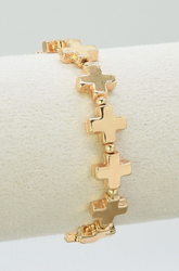 Cross Stretch Bracelet