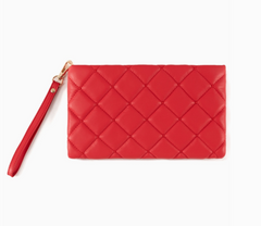 Madam Wristlet (red)