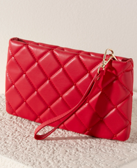 Madam Wristlet (red)