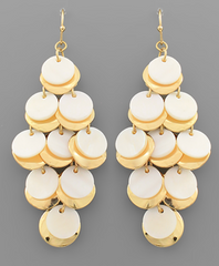 Seashell Social Earrings