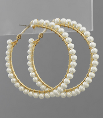 Pearlfect Loop Hoops