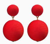 Hot Tamale Drop Earrings