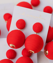 Hot Tamale Drop Earrings