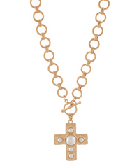 Divine Cross Necklace