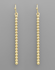 Bead Line Earring