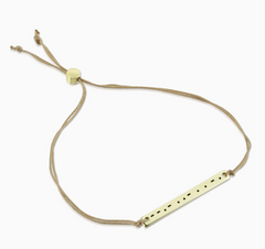 Queen Morse Code Bracelet