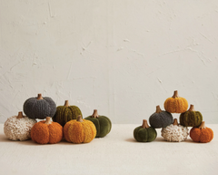 Velvet Bouclé Pumpkin