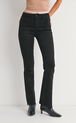 Black Kick Flare Jean