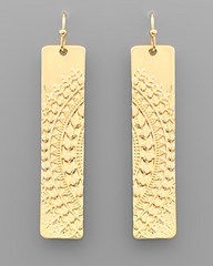 Golden Horizon Earring