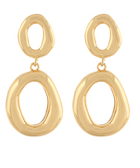 Molten Orbit Earring