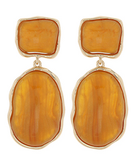 Lustre Stone Earring