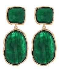 Lustre Stone Earring