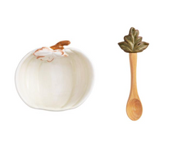 Pumpkin Dip Bowl Set