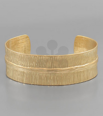 Gilded Horizon Cuff