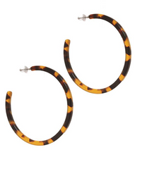 Timeless Tortoise Hoop