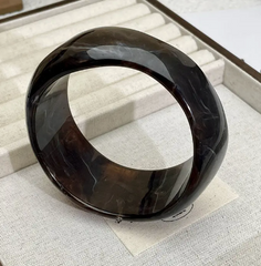 Midnight Marble Bangle