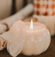 Warm + Cozy Pumpkin Candle