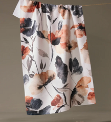 Moody Poppy Tea Towel