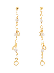 Pearl Cascade Earring