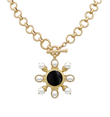 Solara Medallion Necklace
