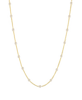 Dainty Pearl Drop Necklace