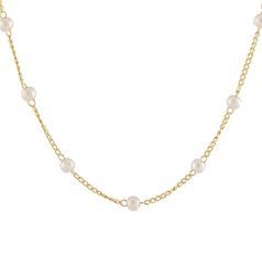 Dainty Pearl Drop Necklace