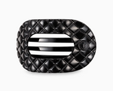 Teletie Flat Round Medium Quilted Clip