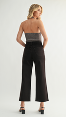 Utility Wide Leg Jean (chocolate)