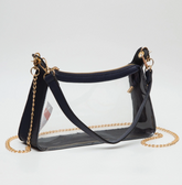 Marilyn Clear Bag (black)