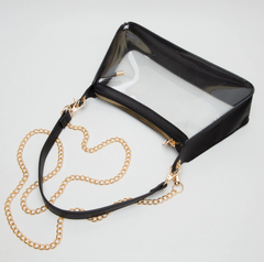 Marilyn Clear Bag (black)