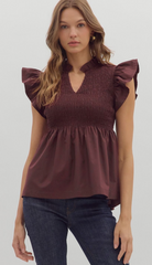 Merlot Magic Top