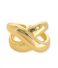 Gold Cross Ring