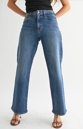 Relaxed Classic Straight (med denim)