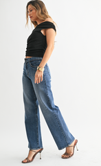 Relaxed Classic Straight (med denim)