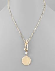 Nova Disc Necklace