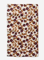 Swirling Vines Tea Towel