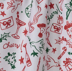 Holiday Doodles Tea Towel