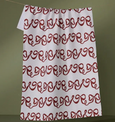 Joyful Bows Tea Towel