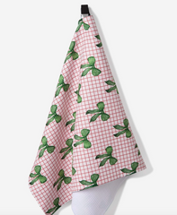 Ribbon & Cheer Tea Towel