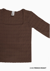 Lace Square Essential Top