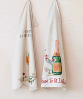 Holiday Cocktail Tea Towel