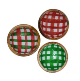 Merry Gingham Bowl