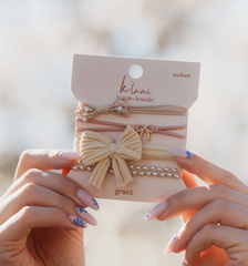 "Grace" Hair Tie Bracelets