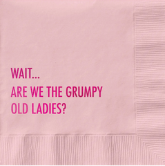 Grumpy Old Ladies Cocktail Napkin
