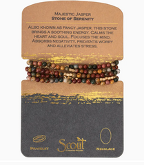Stone Wrap: Majestic Jasper - Stone of Serenity