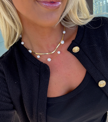 Double Luxe Pearl Necklace