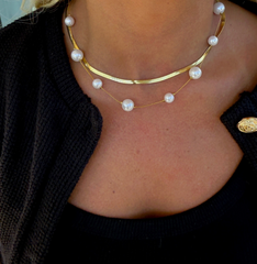 Double Luxe Pearl Necklace
